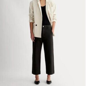 Everlane Cropped Straight Leg Utility Pant Size 4 (27) Black